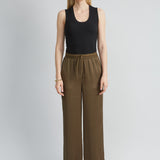 Satin Wide Leg Pant
