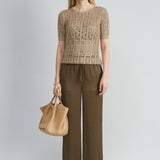 Satin Wide Leg Pant