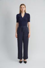 Satin Wide Leg Pant