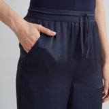 Satin Wide Leg Pant