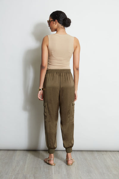 Satin Cargo Pant Image 6