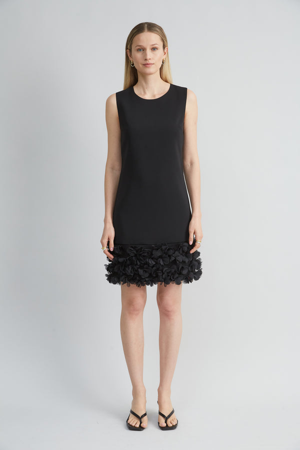 Floral Hem Shift Dress