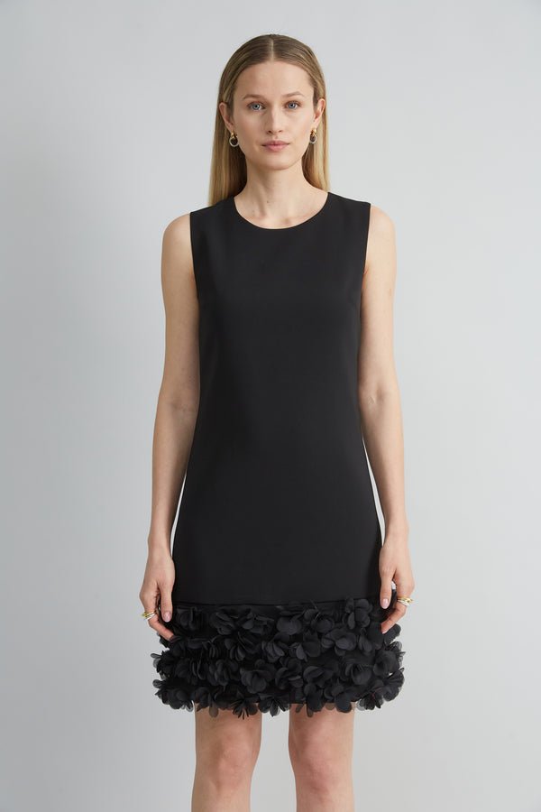 Floral Hem Shift Dress