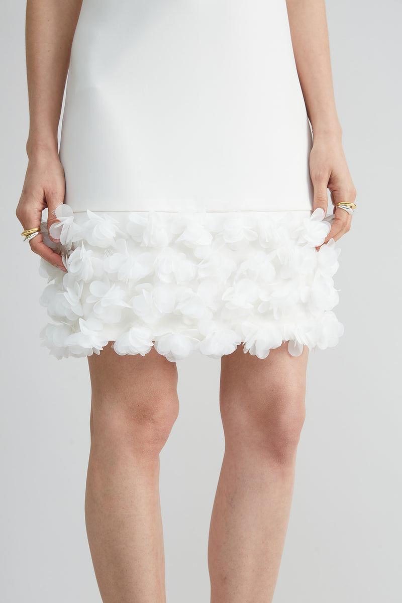 Floral Hem Shift Dress