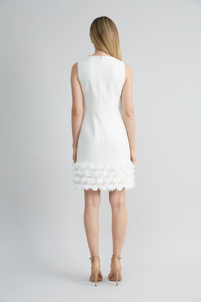 Floral Hem Shift Dress Image 4