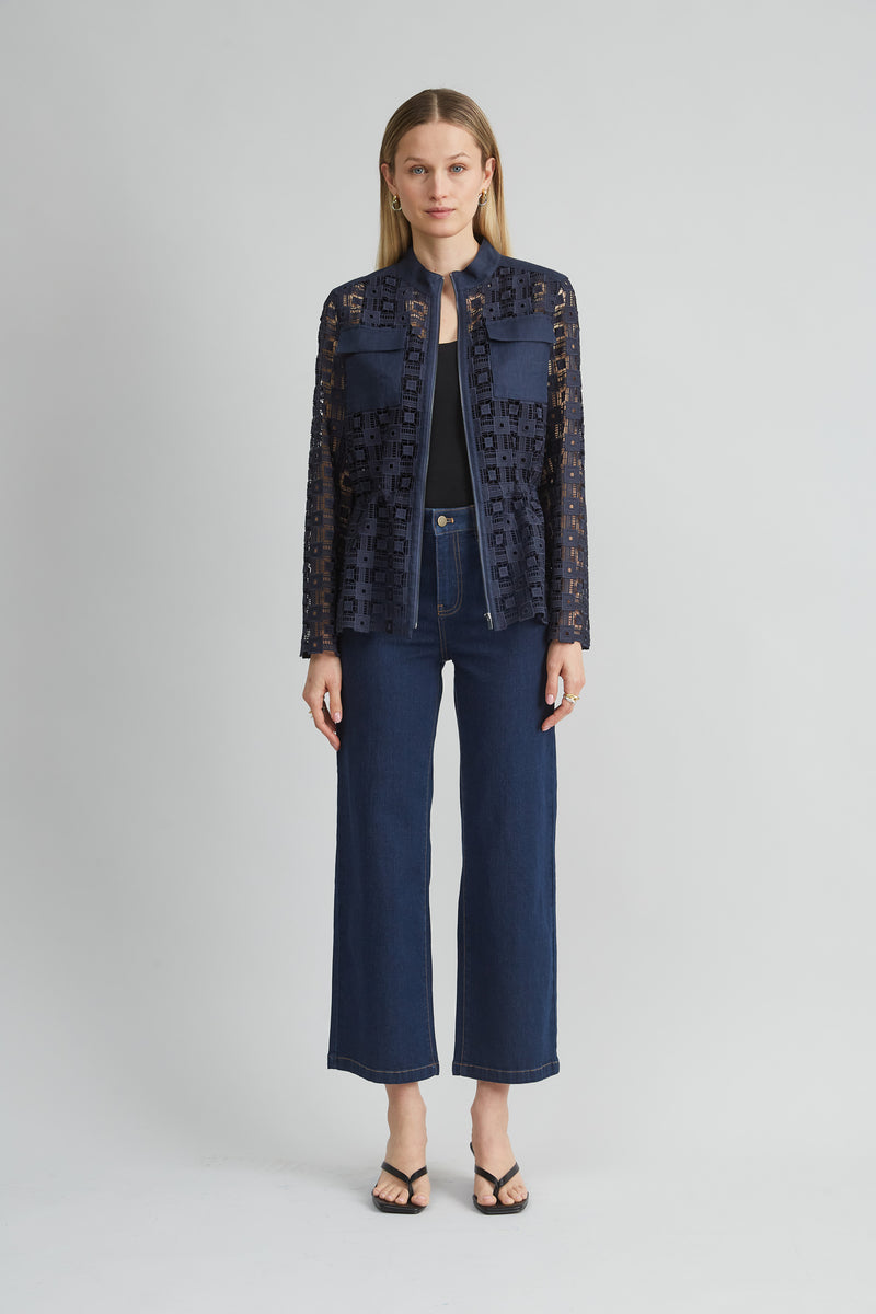 Lace Utility Jacket
