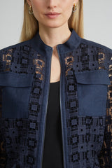 Lace Utility Jacket