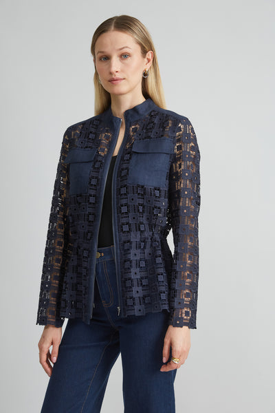 Lace Utility Jacket Image 3