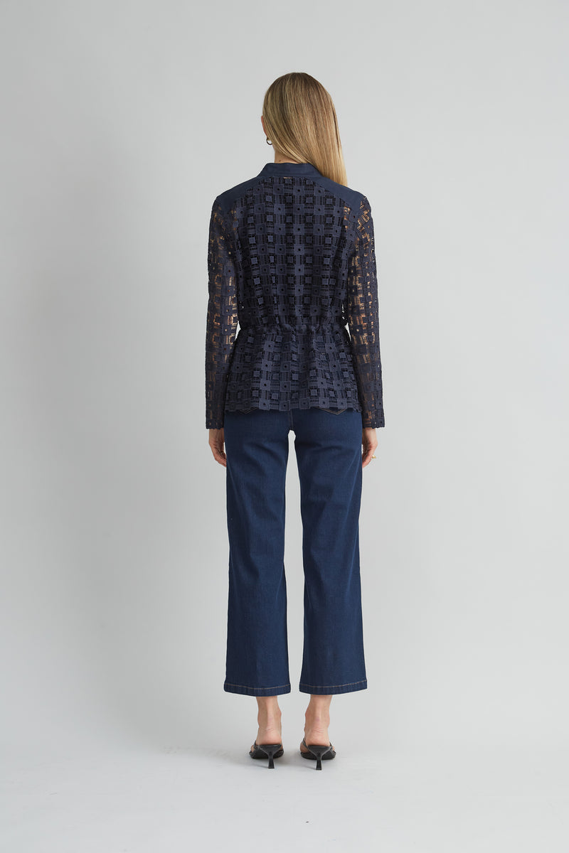 Lace Utility Jacket