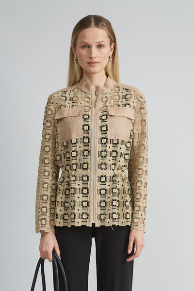 Lace Utility Jacket Image 1