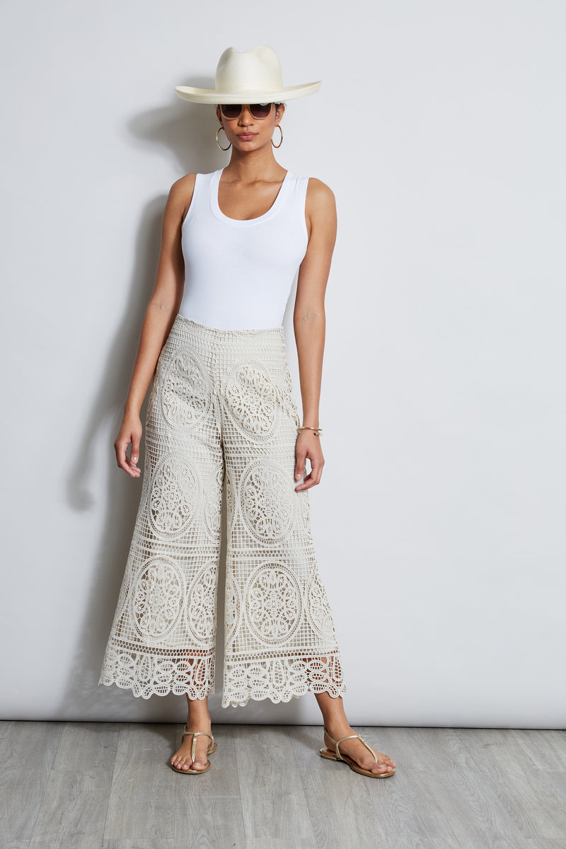 Lace Palazzo Pant