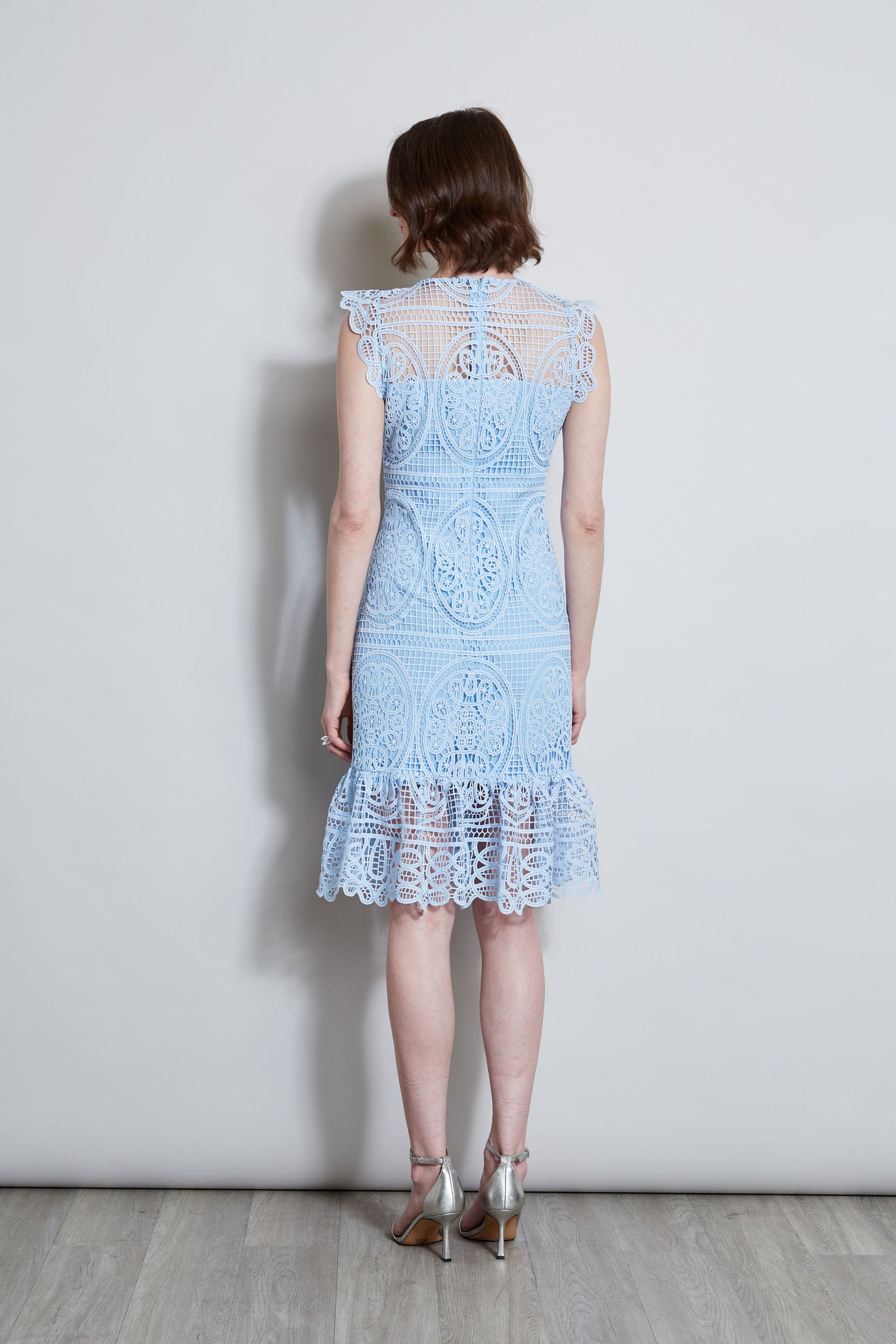 Mosaic Lace Dress – Elie Tahari