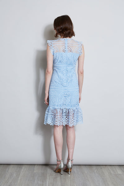 Mosaic Lace Dress Image 6