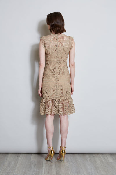 Mosaic Lace Dress Image 5