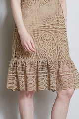 Mosaic Lace Dress