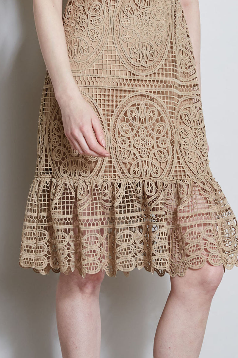 Mosaic Lace Dress