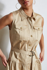 Cotton Utility Dress