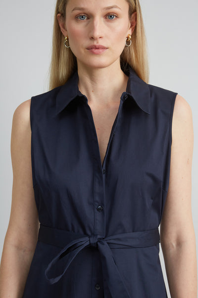 Cotton Lace Hem Dress Image 4