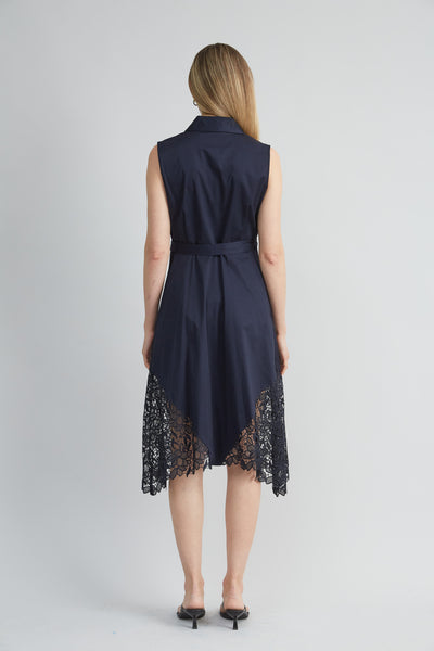 Cotton Lace Hem Dress Image 5