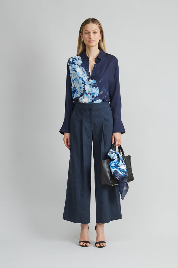 Silk Midnight Shadow Shirt