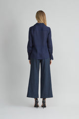 Silk Midnight Shadow Shirt