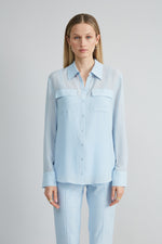 Silk Utility Texture Shirt