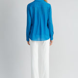 Silk Texture Utility Shirt