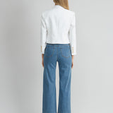 Cropped Linen Jacket