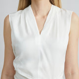 Silk Side Tie Shirt