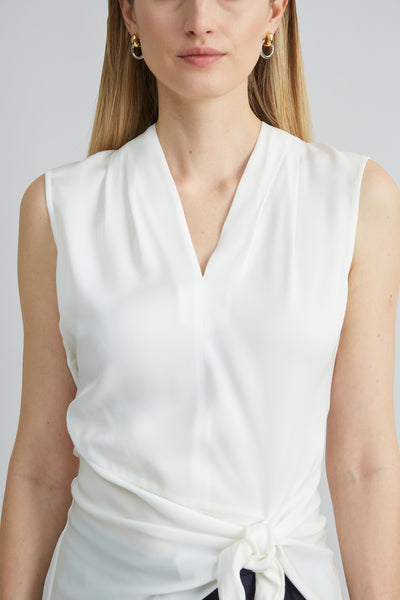 Silk Side Tie Shirt Image 3