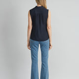 Silk Side Tie Shirt