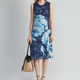 Midnight Shadow Mesh Dress