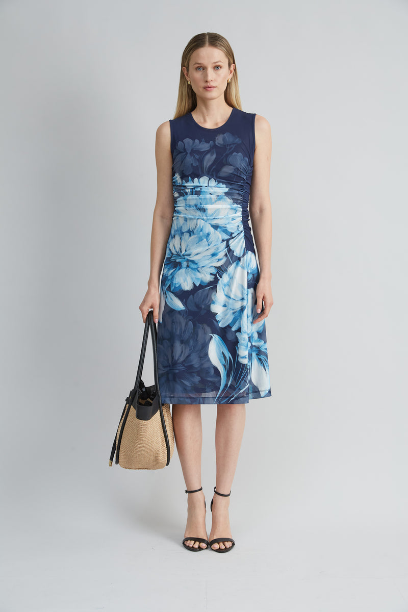Midnight Shadow Mesh Dress