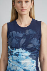 Midnight Shadow Mesh Dress