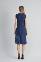 Midnight Shadow Mesh Dress