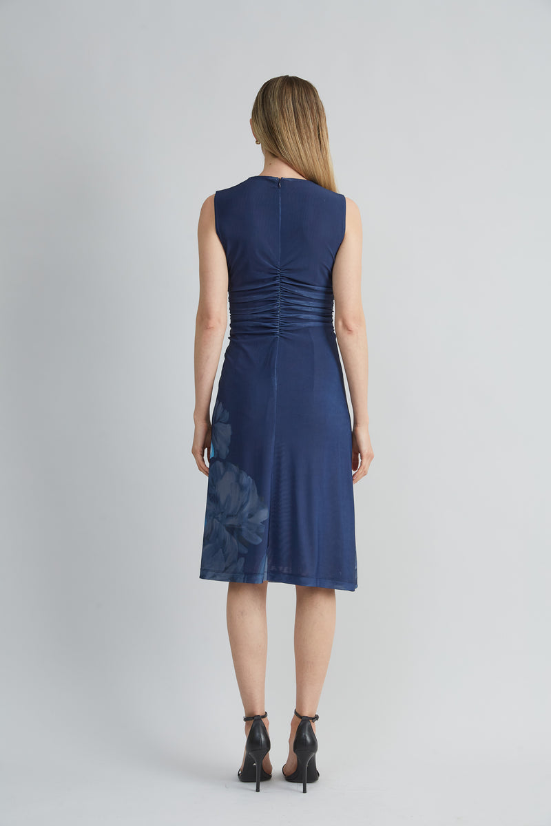 Midnight Shadow Mesh Dress
