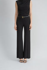 Matte Jersey Wide Leg Pant