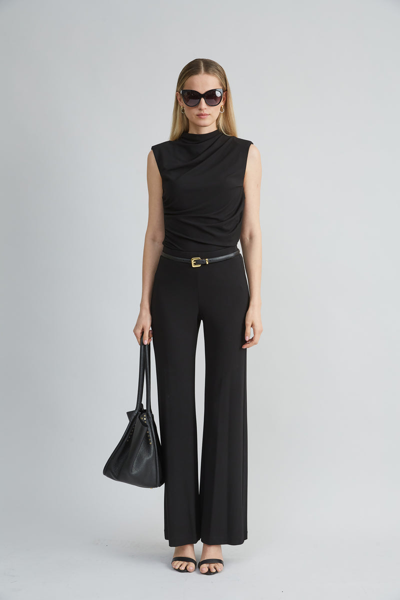 Matte Jersey Wide Leg Pant