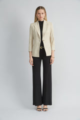 Matte Jersey Wide Leg Pant