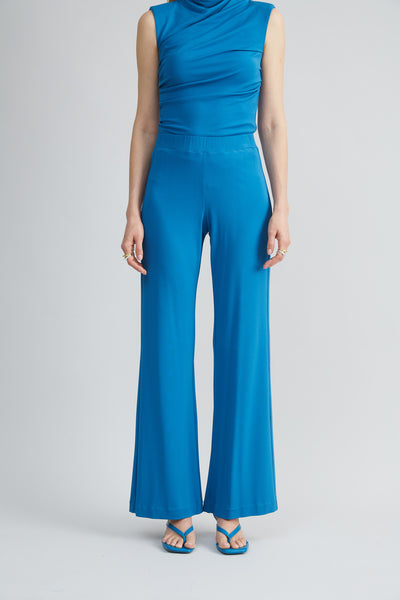 Matte Jersey Wide Leg Pant Image 1