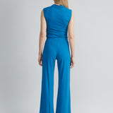 Matte Jersey Wide Leg Pant