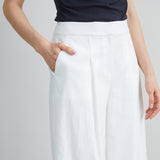 Pleated Linen Pant