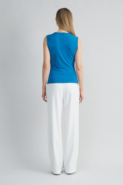 Ruched V-Neck Jersey Knit Image 4