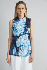 Midnight Shadow Mesh Twist Knit