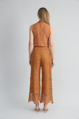 Lace Palazzo Pant