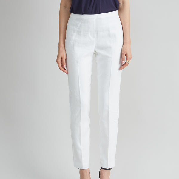 ELIE TAHARI エリータハリ SALE ワイドレッグ ホワイトパンツ ELIE TAHARI エリータハリ SALE ワイドレッグ ホワイトパンツ