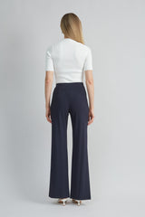 Matte Jersey Wide Leg Pant