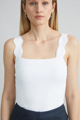Scallop Sweater Tank