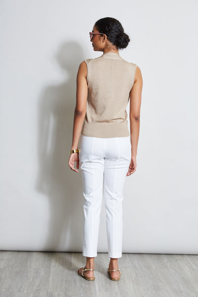 Faux Wrap Sweater Image 5