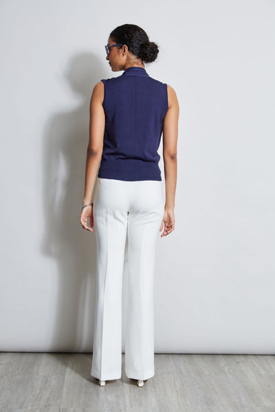 Faux Wrap Sweater Image 5